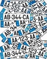 Plaque immatriculation